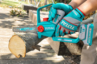 TOTAL Cordless Pruner Saw 20V Brushless –20cm | 8" Bar - Battery & Charger Sold Separately (TGSLI2088)
