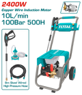 TOTAL High Pressure Washer for Commercial Use 2400W – 100 Bar Heavy Duty Cleaner (TGT11176)