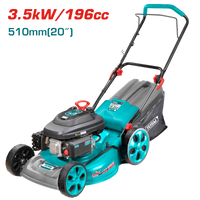TOTAL Gasoline Lawn Mower 20" 196cc – 4-in-1 Cutting System with Zongshen Engine (TGT196201)