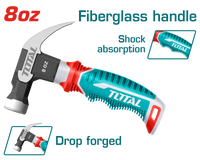 TOTAL Mini Claw Hammer 220g | 8oz (THCH61008D)