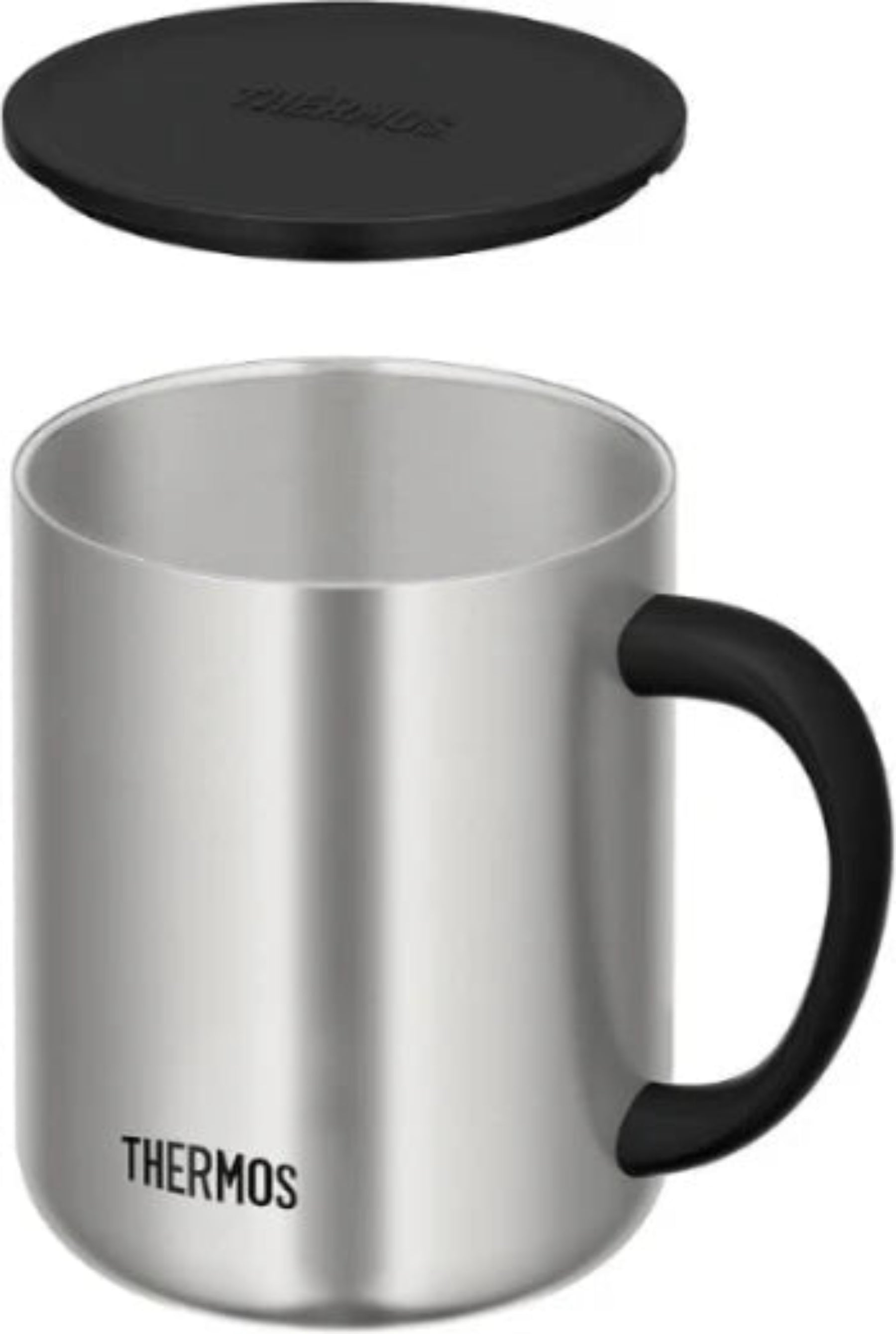 THERMOS 350ml Vacuum Desktop Mug - Black THERMOS 350ml Vacuum Desktop Mug - Black
