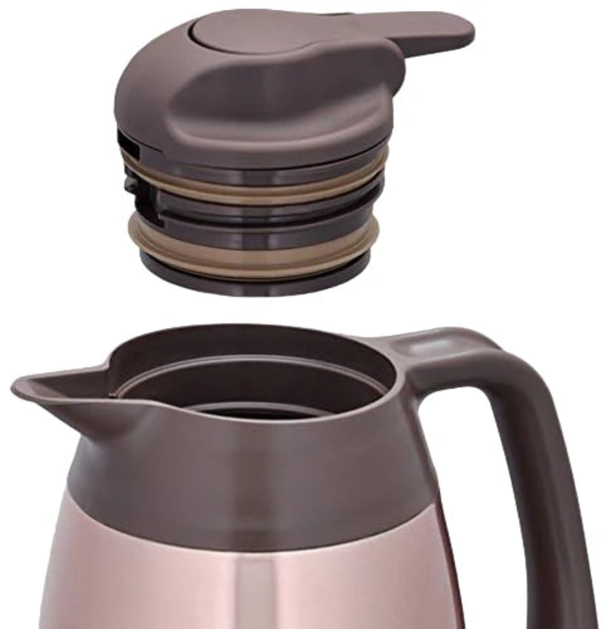 THERMOS Stainless Steel Vacuum Carafe 1.5L Heat & Cold Retention THERMOS Stainless Steel Vacuum Carafe 1.5L Heat & Cold Retention