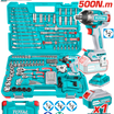 TOTAL 20V Cordless Impact Wrench Set 500Nm – 152 Pcs