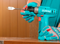 TOTAL 148 Pcs Tool Set with 12V Cordless Drill – Complete Home & Workshop Kit (THKTHP41487)