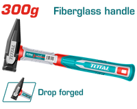 TOTAL Machinist Hammer with Fiberglass Handle 300g (THMH62300)