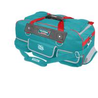 TOTAL 27" Wheeled Tool Bag with Telescopic Handle – Heavy Duty 1680D Polyester Tool Storage (THRRTB2712)