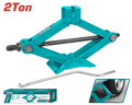 TOTAL Scissor Jack – 2 Ton, 120–395mm Height Range (THT101021)