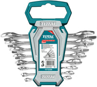 Total 8-Piece Double-Ended Combination Spanner Set (6-22mm)