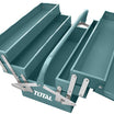 Total Small 3-Layer Metal Toolbox – Perfect for Small Tools