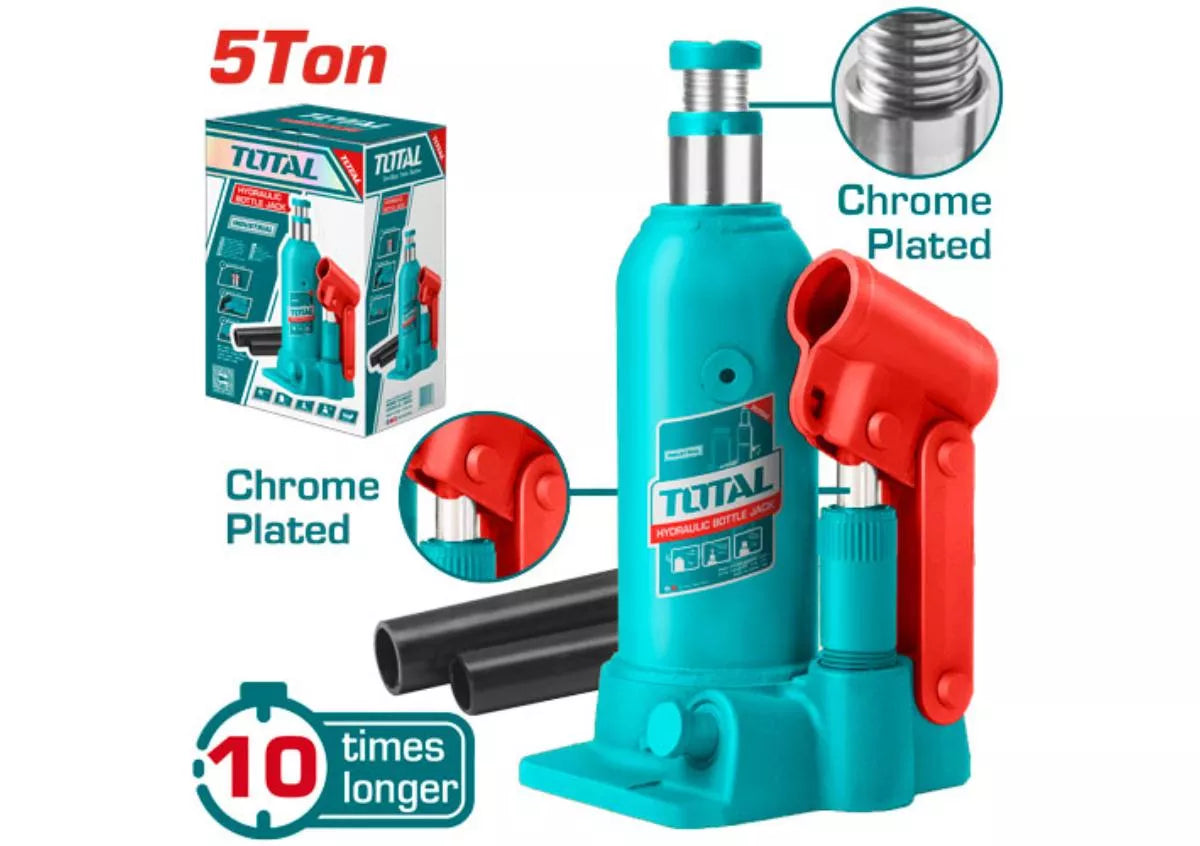 TOTAL Hydraulic Bottle Jack 5 Ton | THT109054