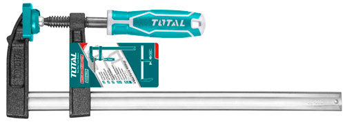 TOTAL F Clamp 140×1200mm with Plastic Handle – Heavy Duty TOTAL F Clamp 140×1200mm with Plastic Handle – Heavy Duty