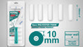 TOTAL Cylinder Brush 12 in 1 Set 100mm - 4" (THT81121001)