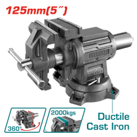 TOTAL Multi-purpose Bench Vice 125mm | 5" (THTMF6156)