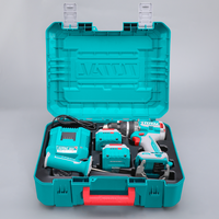 TOTAL Brushless Cordless Impact Drill 20V – 166Nm with 2×5.0Ah Batteries (TIDLI201668)
