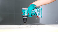 TOTAL 20V Brushless Cordless Impact Drill 13mm – 86Nm with 2×4.0Ah Batteries & Accessories Kit (TIDLI208682)