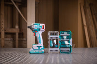 TOTAL Brushless Cordless Impact Driver 20V – 285Nm Hex Impact Driver - Without Battery & Charger (TIRLI20281)