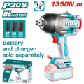 TOTAL Cordless Impact Wrench Brushless 3/4" | 1350N.m - Battery & Charger Sold Separately (TIWLI201351)