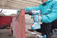 TOTAL Cordless Impact Wrench 20V Brushless – 3/4” | 1750Nm  (TIWLI20175)
