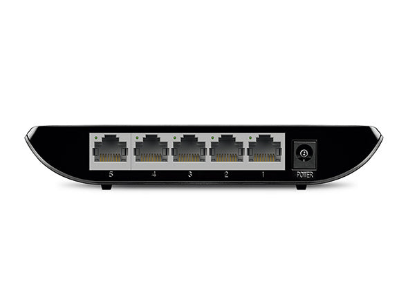 TP-Link 5-port Desktop Gigabit Switch, 5 10/100/1000M RJ45 ports, plastic case