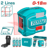 Total TLL156503 Self-Leveling Laser 0-18m for Accurate Measurements