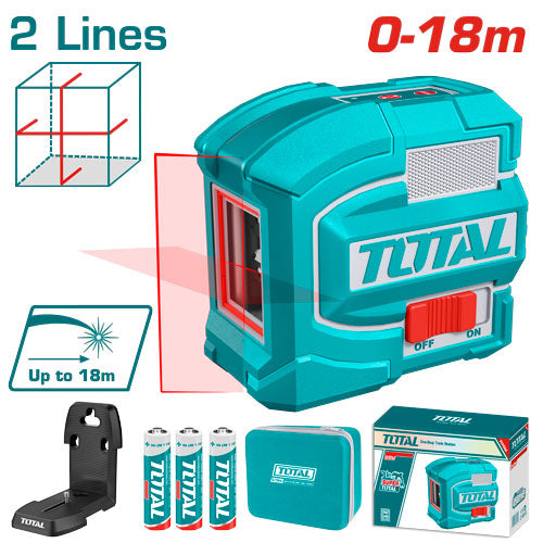 Total TLL156503 Self-Leveling Laser 0-18m for Accurate Measurements