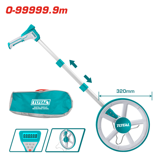 Total Digital Display Measuring Wheel (TMT19923) – Up to 99999.9m