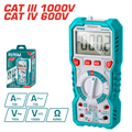 Total TMT47503 Multimeter CAT3 1000V | CAT4 600V – Precise Testing