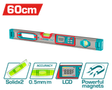 TOTAL 60cm Digital Magnetic Level – 360° Color Display Spirit Level (TMT9606D)