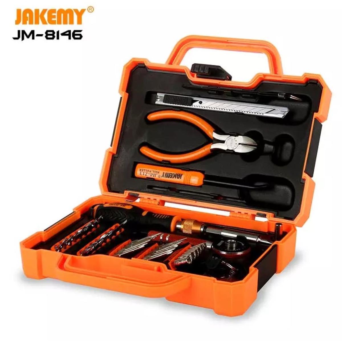 JAKEMY 47 in 1 Household DIY Maintenance toolkit JAKEMY 47 in 1 Household DIY Maintenance toolkit