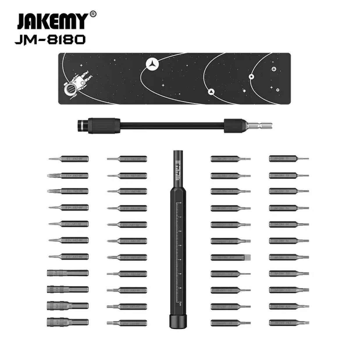 JAKEMY M-8180 A 47 in 1 Precision Screwdriver Set JAKEMY M-8180 A 47 in 1 Precision Screwdriver Set