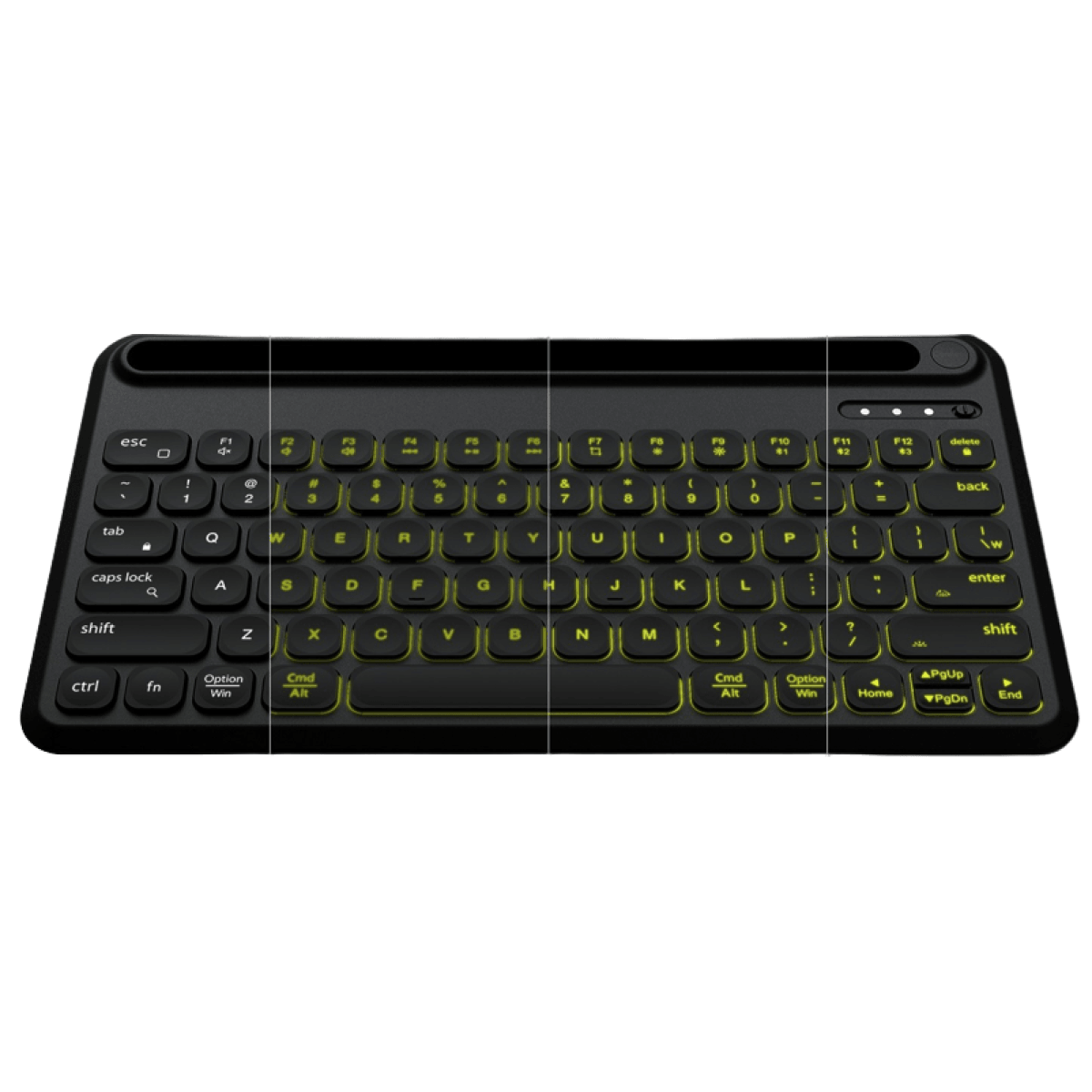 ABKONCORE TOS250 Multi-Device OS RGB BackLighting Wireless BlueTooth 5.1 Connectivity W/Type-C Charging Port-Slim 78Keys Compact KeyBoard ABKONCORE TOS250 Multi-Device OS RGB BackLighting Wireless BlueTooth 5.1 Connectivity W/Type-C Charging Port-Slim 78Keys Compact KeyBoard