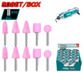 TOTAL 10-Piece Grinding Stone Set Professional Accuracy & Durability