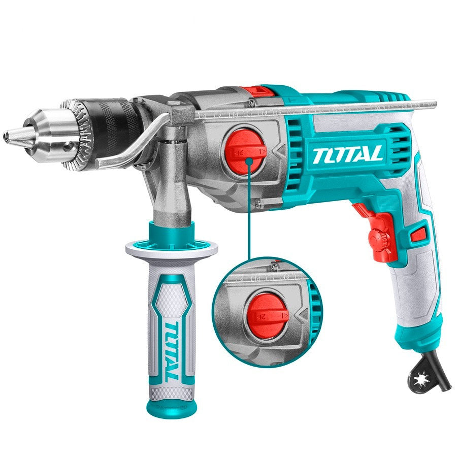 TOTAL 1100W Electric Drill High Performance & Durability TOTAL 1100W Electric Drill High Performance & Durability