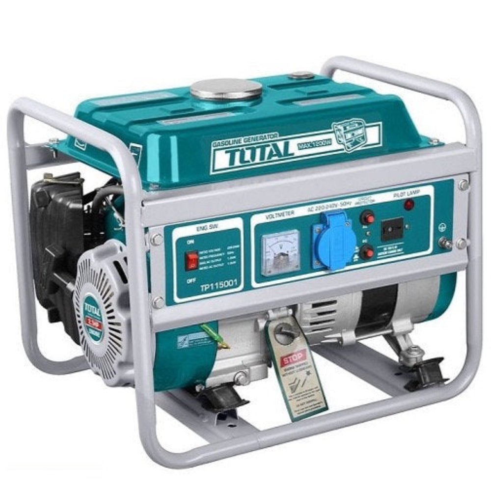 TOTAL 1200W Gasoline Generator Reliable Power for All Needs TOTAL 1200W Gasoline Generator Reliable Power for All Needs