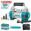 TOTAL 2-Cylinder Car Tire Inflator High Performance & Durability