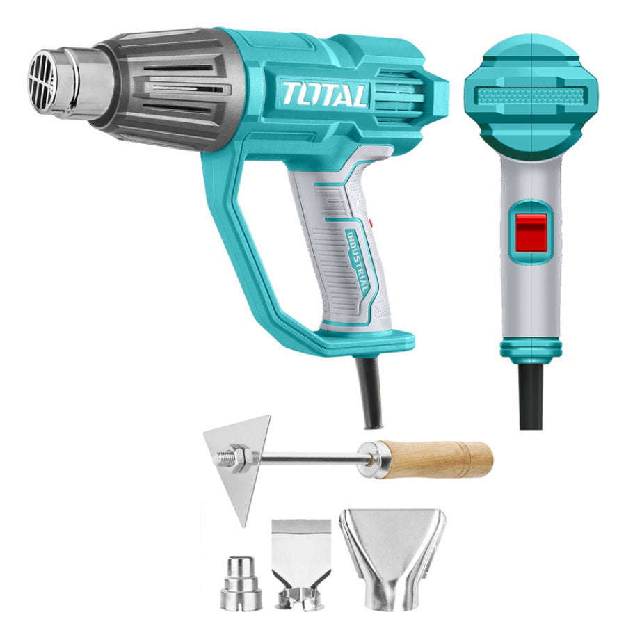 TOTAL 2000W Heat Gun High Power & Multi-Purpose Use TOTAL 2000W Heat Gun High Power & Multi-Purpose Use