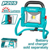 TOTAL 20V Rechargeable LED Work Light 800 Lumens & Waterproof