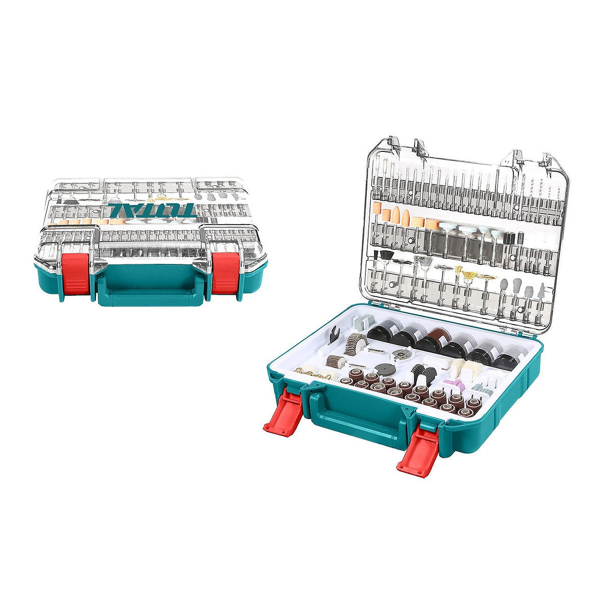 TOTAL 357-Piece Mini Drill Accessories Complete Set