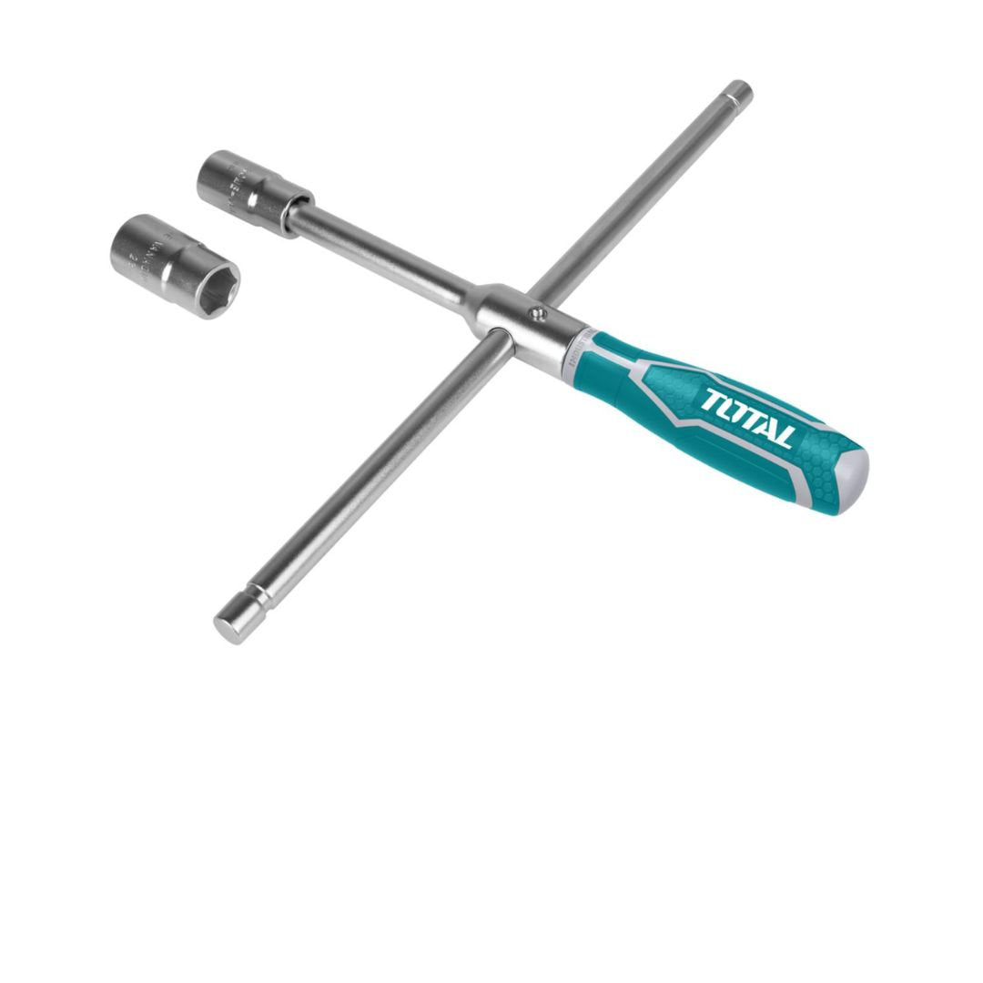 TOTAL 4-Piece Cross Wrench Set Heavy-Duty & Professional Tool TOTAL 4-Piece Cross Wrench Set Heavy-Duty & Professional Tool