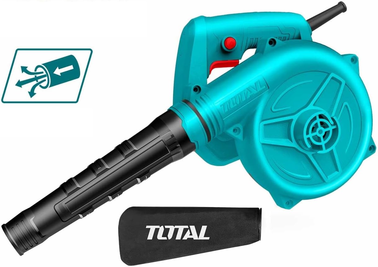 TOTAL 400W Blower Powerful Suction & Blowing for Efficient 