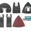 TOTAL Multi-Tool Blade Set 15 pcs Versatile & Efficient