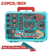 TOTAL Multi-Tool Blade Set 23 pcs Versatile & Durable
