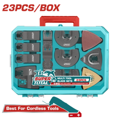 TOTAL Multi-Tool Blade Set 23 pcs Versatile & Durable