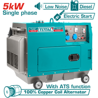 TOTAL Silent Diesel Generator 5.0kW (TP250001-1)