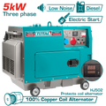 TOTAL Silent Diesel Generator 9HP – 5kW 3-Phase TP2500032