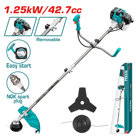 Total Gas Lawn Edger and Mower 1.25 kW | 42.7 m³