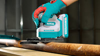 TOTAL 20V Cordless Palm Sander Brushless – 12000rpm with Sanding Pads & Papers (TPSLI2024)
