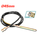 TOTAL 45mm Concrete Vibrator Poker – 6m Hose, 200Hz, Claw Coupling (TPVP1451)