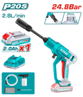 TOTAL Cordless Pressure Washer 24.8Bar | 20V (TPWLI20362)