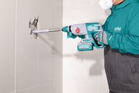 TOTAL 20V Brushless Cordless Rotary Hammer SDS Plus – 2.5J Rotary Hammer Drill (TRHLI26208)